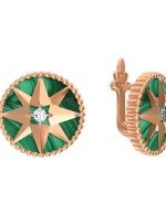 Серьги из золота 585 пробы