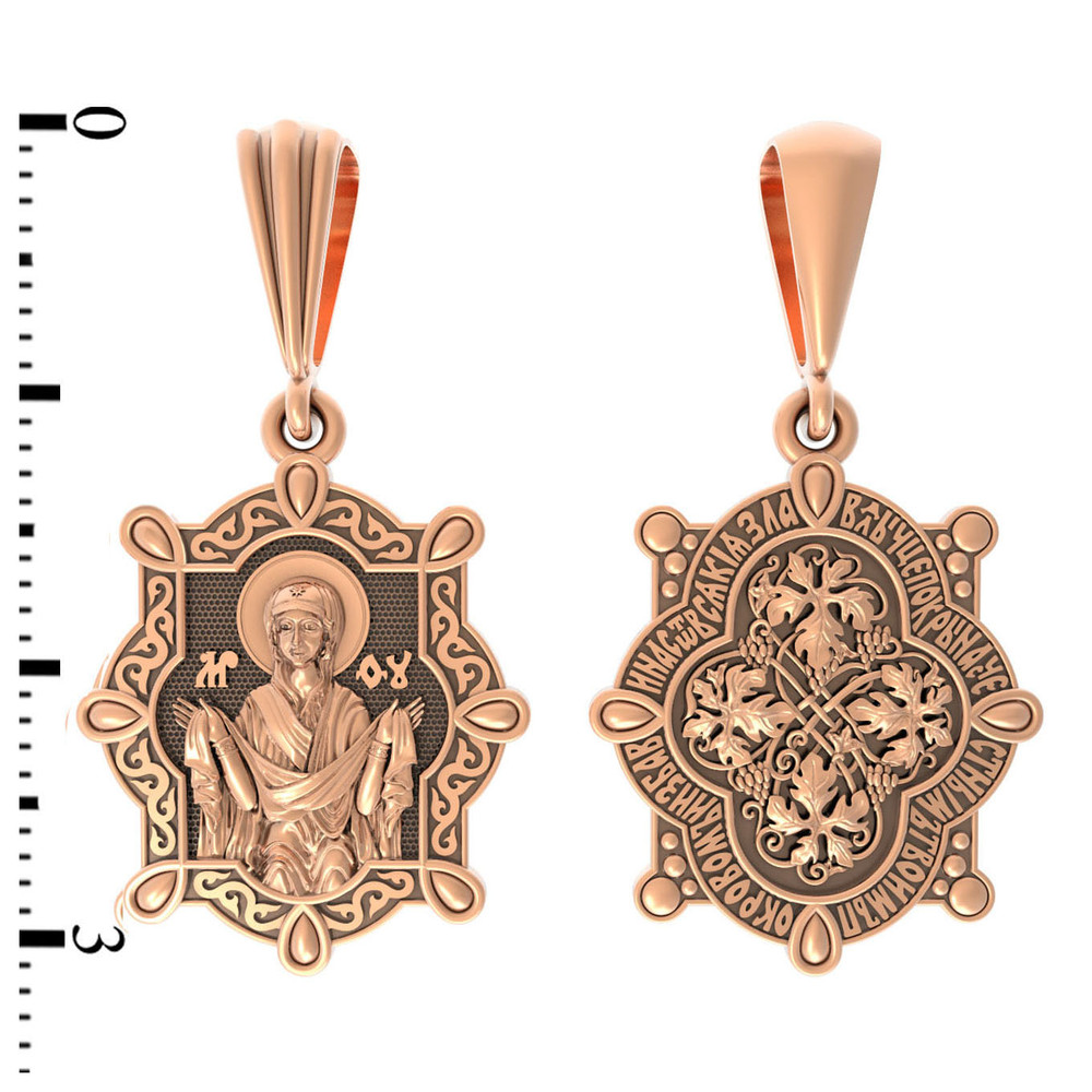 Образок из золота