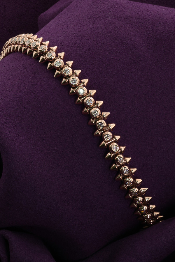 Браслет из золота c бриллиантами