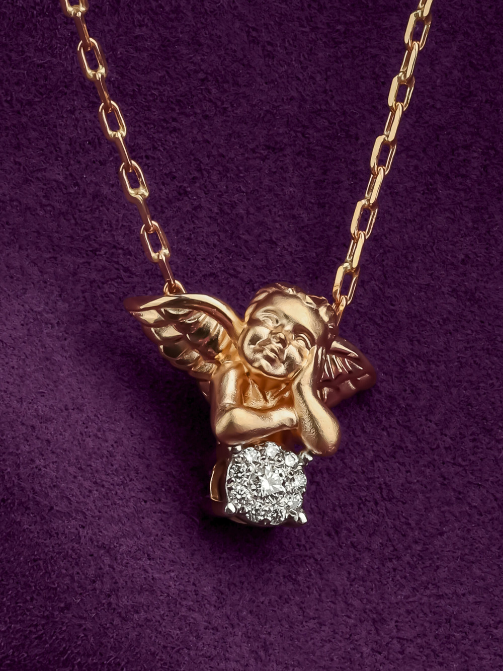 Колье из золота c бриллиантами