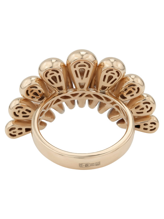 Кольцо из золота c бриллиантами