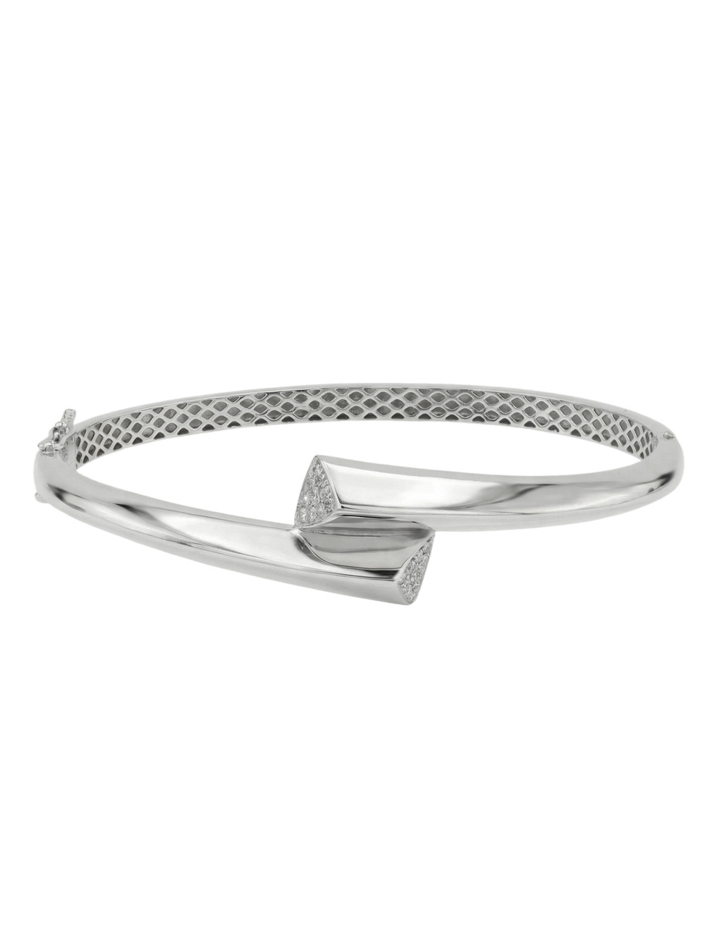 Браслет из белого золота c бриллиантами