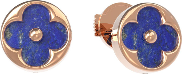 Серьги из золота c лазуритом