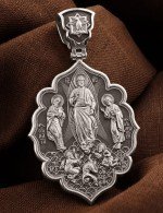 Образок из белого золота