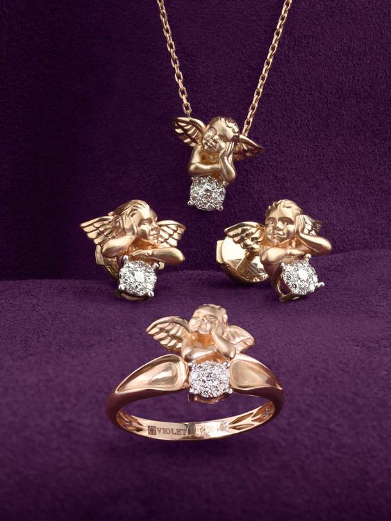 Колье из золота c бриллиантами