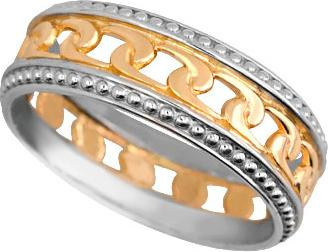 Кольцо из лимонного золота