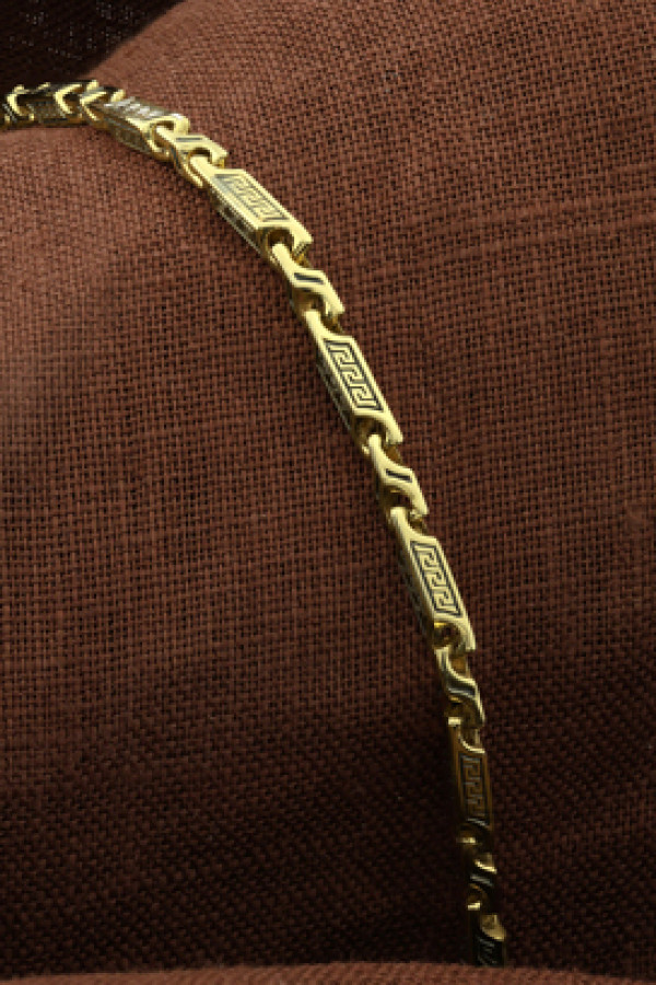 Браслет из лимонного золота