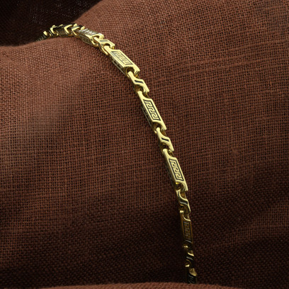 Браслет из лимонного золота