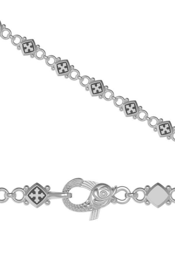 Браслет из белого золота