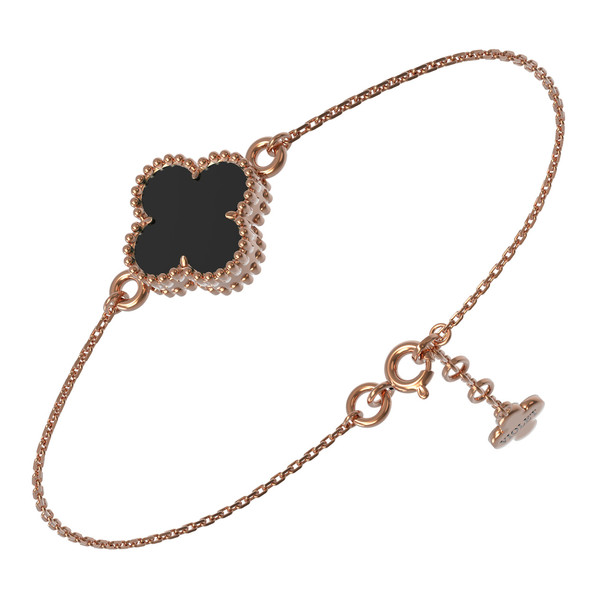 Браслет из золота c ониксом