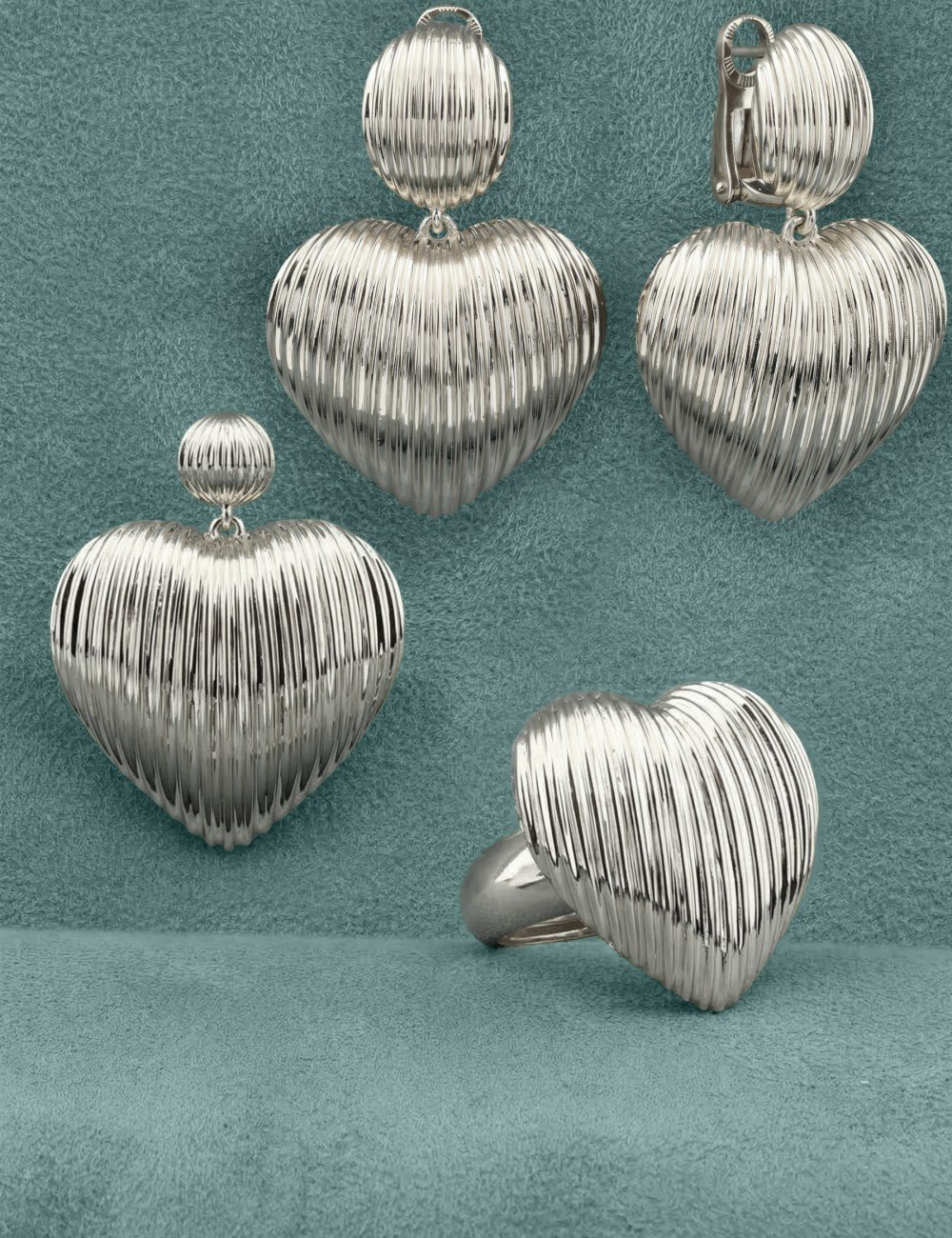 Серьги из белого золота