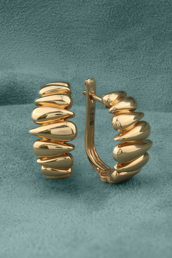 Серьги из золота