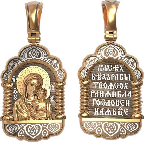 Образок из золота