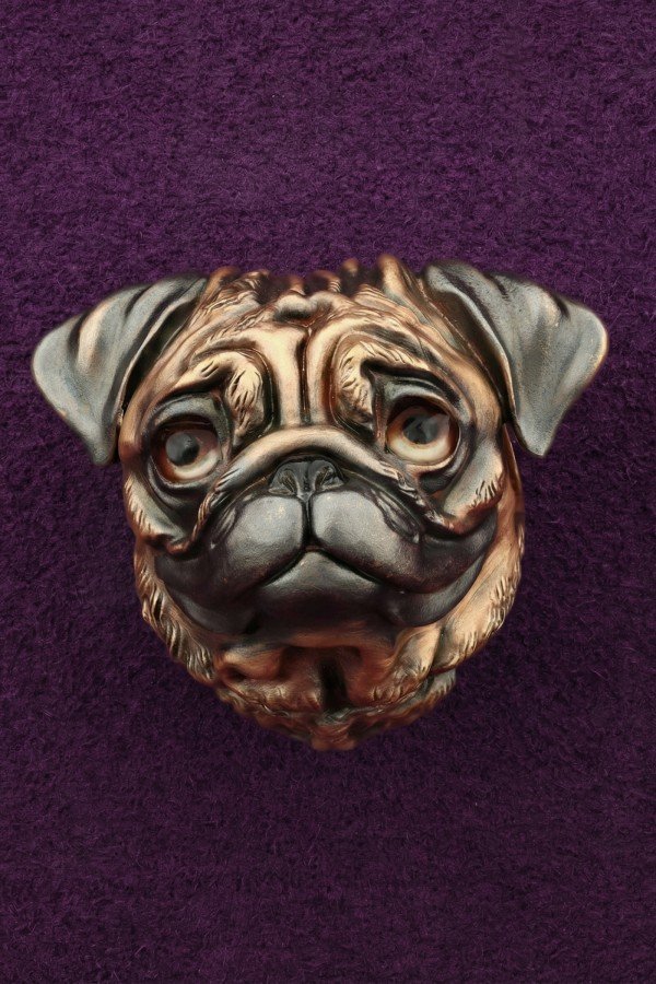 Подвеска из золота c эмаль