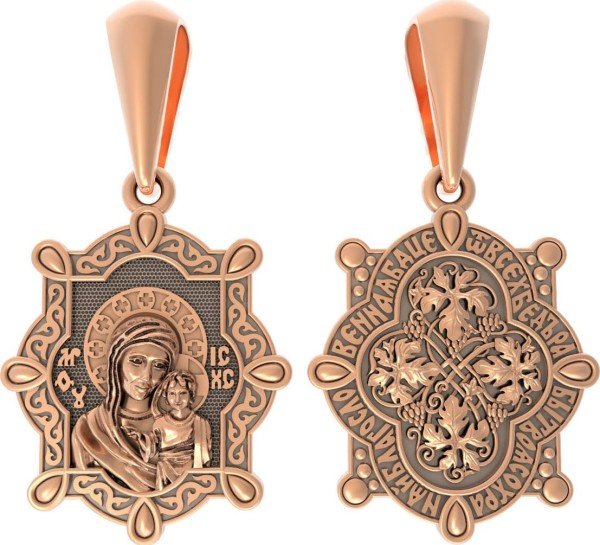 Образок из золота